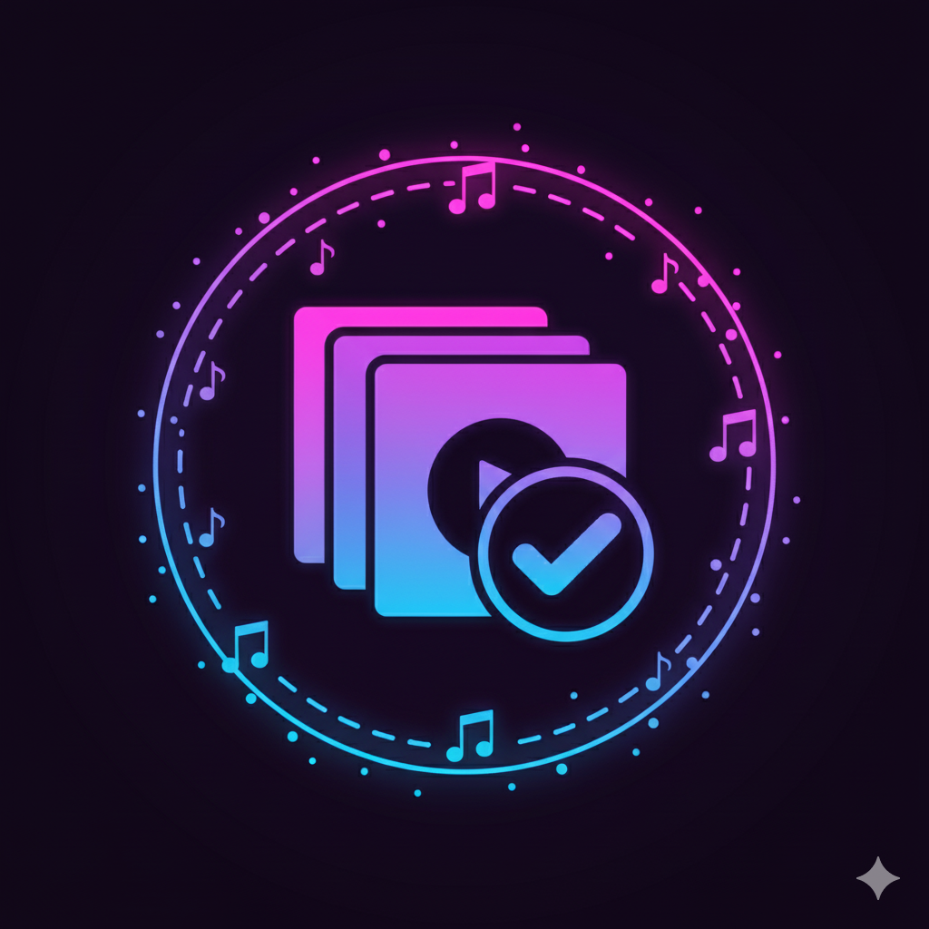Ícone de playlists